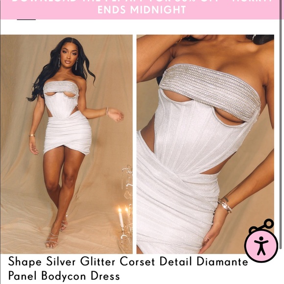 ISO PLT CORSET DRESS - Picture 1 of 1